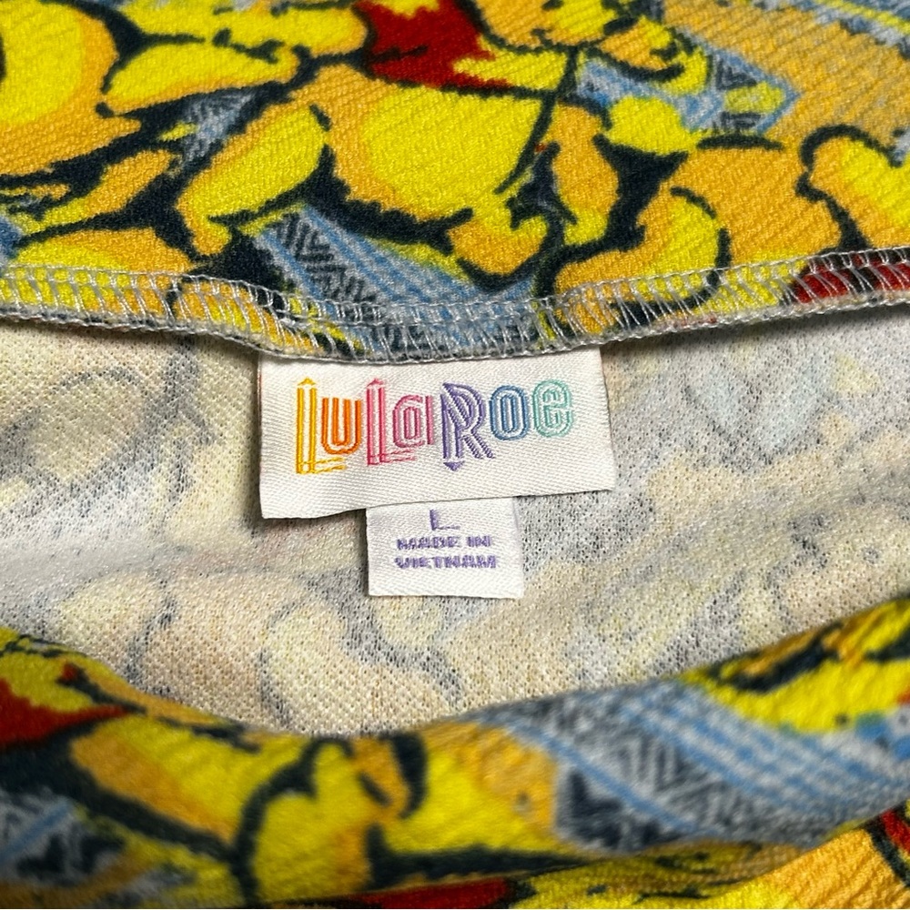 Lularoe Disney NWT Winnie The Pooh Women’s Size Large Pencil Skirt Stretchy - Picture 5 of 8